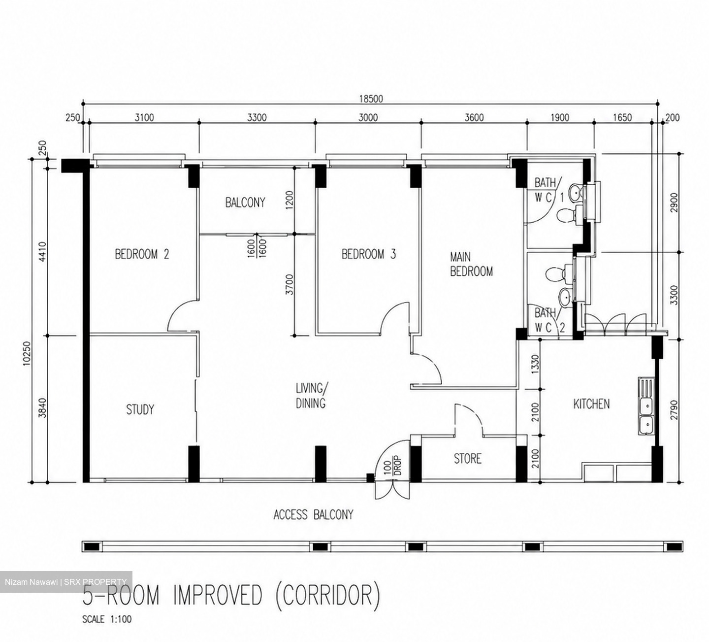 Blk 185 Pasir Ris Street 11 (Pasir Ris), HDB 5 Rooms #582928541